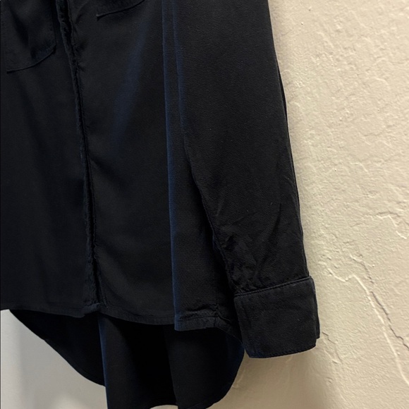 Splendid Black Button Down Shirt Size XS - Picture 3 of 7